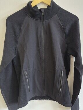 Smartwool Women's Black Full-Zip Utility Jacket